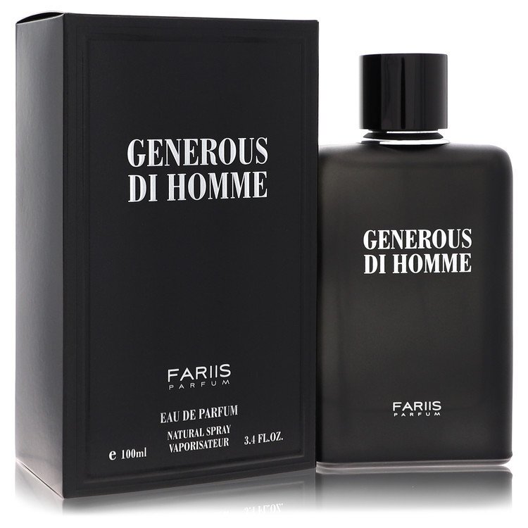 Fariis Generous Di Homme by Fariis Parfum Eau De Parfum Spray 3.4 oz (Men)