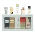 Michael kors 5 pcs mini set: pour femme 5 ml eau de parfum + sexy amber 5 ml eau de parfum + wonderlust 4 ml eau de parfum + gorgeous 5 ml eau de parfum + pour homme 5 ml eau de parfum