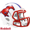 SMU Mustangs Helmet Riddell Replica Mini Speed Style
