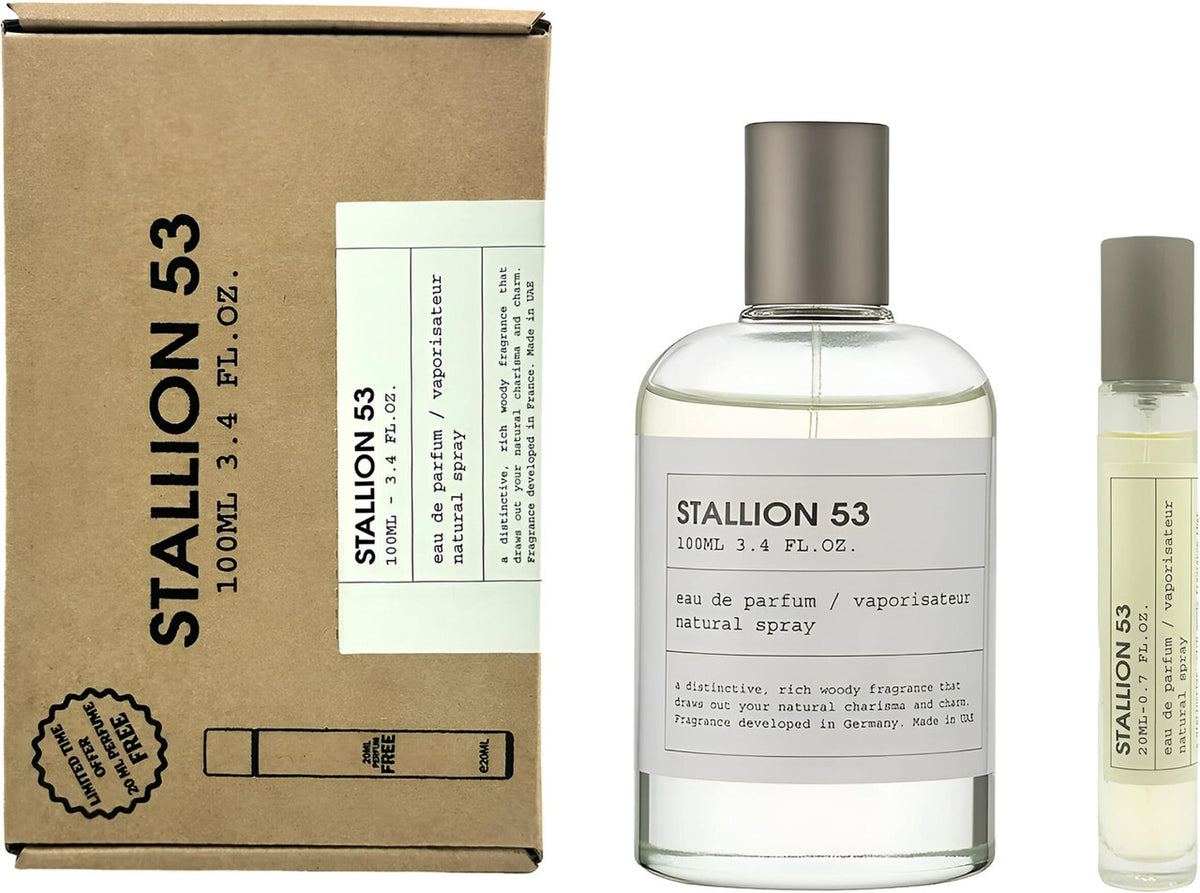 Emper stallion 53 3.4 eau de parfum spray + 0.67 eau de parfum spray