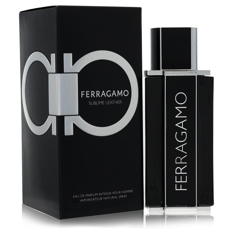 Salvatore Ferragamo Sublime Leather by Salvatore Ferragamo Eau De Parfum Intense Spray 3.4 oz (Men)