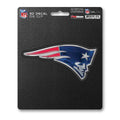 New England Patriots Decal 5x8 Die Cut 3D Logo Design